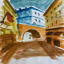 Mi proyecto del curso: Representación arquitectónica en acuarela. Un projet de Illustration traditionnelle, Esquisse , Dessin, Aquarelle, Illustration architecturale , et Carnet de croquis de alloisrichard - 19.08.2022