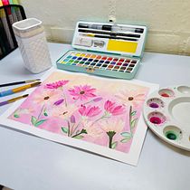 Mi proyecto del curso: Técnicas de acuarela en negativo para ilustración botánica Ein Projekt aus dem Bereich Traditionelle Illustration, Aquarellmalerei und Botanische Illustration von Isabel Berrio - 19.08.2022