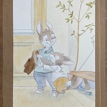 My project for course: Animal Characters in Watercolor for Children’s Books. Traditional illustration, Fine Arts, Painting, Drawing, Watercolor Painting, Children's Illustration, and Narrative project by arthurwhelan - 08.20.2022