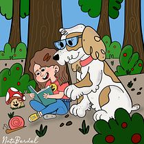 Mi proyecto del curso: Creación de personajes para cuentos infantiles con Procreate. Traditional illustration, Character Design, Digital Illustration, Children's Illustration, and Digital Drawing project by Nathalia Gisell Bermudez Delvasto - 08.09.2022