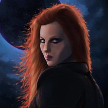 My project for course: Digital Fantasy Portraits with Photoshop. Traditional illustration, Drawing, Digital Illustration, Portrait Drawing, Digital Drawing, and Digital Painting project by Arthur Le Normand - 08.16.2022