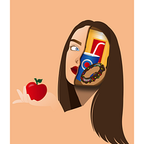 Mi proyecto del curso: Doble cara. Design, Gestão de design, Design gráfico, Teoria da cor e Ilustração tradicional projeto de Ana Edith Bravo Zepeda - 20.08.2022
