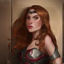 Meu projeto do curso: Pintura digital de personagens no Photoshop. Un progetto di Character design, Illustrazione digitale, Disegno digitale e Pittura digitale di Romullo de Laia Silva - 20.08.2022