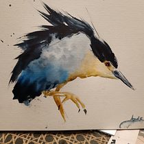 My projects for course: Naturalist Watercolor with Expression and Personality. Watercolor Painting, Traditional illustration, and Naturalistic Illustration project by judith_blades - 08.21.2022