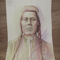 My project for course: Artistic Portrait with Watercolors. Fine Arts, Painting, Watercolor Painting, and Portrait Drawing project by exxodus7 - 08.21.2022