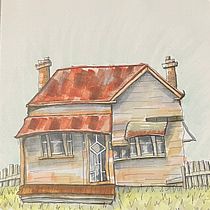 My project for course: Expressive Architectural Sketching with Colored Markers. Sketching, Drawing, Architectural Illustration, Sketchbook & Ink Illustration project by Claire Harrison - 08.18.2022
