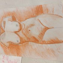 Mi proyecto del curso: Dibujo realista de la figura humana. Traditional illustration, Fine Arts, Sketching, Pencil Drawing, Drawing, Realistic Drawing, and Figure Drawing project by rodrigo_matencio - 08.21.2022