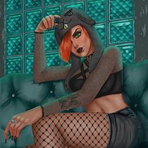 My project for course: Digital Painting of Characters in Photoshop. Een project van Ontwerp van personages, Digitale illustratie, Digitale tekening y  Digitaal schilderij van Sikomon - 20.08.2022