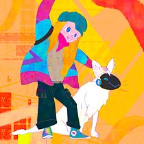My project for course: Character Design: Develop Your Own Style. Traditional illustration, Character Design, Drawing, Digital Illustration, and Digital Drawing project by moshi_moshi - 08.21.2022