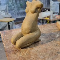 Meu projeto do curso: Criação e modelagem de personagens em cerâmica. Projekt z dziedziny Projektowanie postaci,  Sztuki piękne i Ceramika użytkownika Tanara Bortolon - 16.08.2022