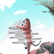 Mon projet du cours : Photomontage et illustrations fantastiques sur Photoshop. Photograph, Collage, Photo Retouching, Digital Illustration, Photographic Composition, and Photomontage project by Jerome Ballue - 08.22.2022