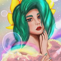 My project for course: Digital Fantasy Portraits with Photoshop. Traditional illustration, Drawing, Digital Illustration, Portrait Drawing, Digital Drawing, and Digital Painting project by Miguel Joshua Macalino - 08.19.2022