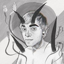 Meu projeto do curso: Técnicas de desenho tradicional com Procreate. Projekt z dziedziny Trad, c, jna ilustracja,  R, sunek, Ilustracja c, frowa, Portret, R, sunek c i frow użytkownika Gabriel Barreto - 20.08.2022