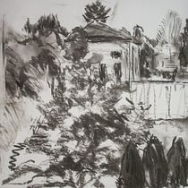 Mój projekt z kursu: Rysowanie miejskiego krajobrazu technikami mieszanymi Ein Projekt aus dem Bereich Traditionelle Illustration, Malerei, Architektonische Illustration und Illustration mit Tinte von Wioleta Przybysz - 22.08.2022