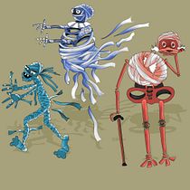 Mi proyecto del curso: Fábrica de personajes ilustrados. Traditional illustration, Character Design, Digital Illustration, Children's Illustration, and Narrative project by ANA CECILIA GARCIA DEREIX - 08.22.2022