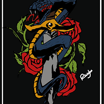 Mi proyecto del curso: Arte vectorial: refleja tu estilo con Illustrator . Ilustração tradicional, Ilustração vetorial e Ilustração digital projeto de rodrigo loaiza - 23.08.2022