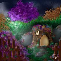 My project for course: Atmospheric Scenes in Procreate: Paint with Color and Light. Ilustração digital e Ilustração tradicional projeto de luna21 - 26.09.2022