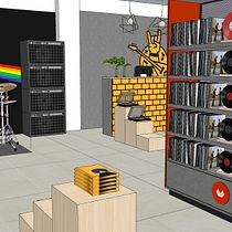 Mi proyecto del curso: Creación de proyectos de interiorismo con SketchUp Ein Projekt aus dem Bereich Innenarchitektur, Innendesign, 3-D-Modellierung, 3-D-Design und Innenarchitektur von giulia.magnante - 23.08.2022