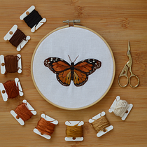 Il mio progetto del corso: Tecniche di ricamo realistico. Traditional illustration, Embroider, and Textile Design project by Angela Rosaria Di Francesco - 01.20.2022
