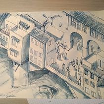 Il mio progetto del corso: L’arte dello sketching: trasforma i tuoi bozzetti in arte Ein Projekt aus dem Bereich Traditionelle Illustration, Bleistiftzeichnung, Zeichnung und Sketchbook von Oscar Cossu - 23.08.2022
