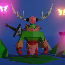 Meu projeto do curso: Modelagem de personagens low poly para videogames Ein Projekt aus dem Bereich 3D, 3-D-Modellierung, Videospiele, Design von 3-D-Figuren und Design für Videospiele von Wesley Carvalho - 23.08.2022