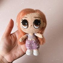 Mi proyecto del curso: Amigurumis: personas tejidas a crochet. Een project van Craft, Speelgoedontwerp, Textiel, Haken, Amigurumi y Textielontwerp van Noemi Roca - 21.08.2022