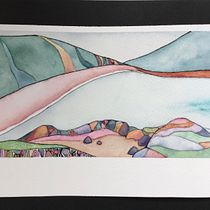 My project for course: Coloring with Watercolor: Discover Your Chromatic Character. Ilustração tradicional, Artes plásticas, Pintura, Pintura em aquarela, e Teoria da cor projeto de Jenny - 23.08.2022