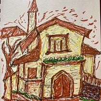 My project for course: Expressive Architectural Sketching with Colored Markers. Een project van  Schetsen,  Tekening,  Architecturale illustratie, Sketchbook y  Illustratie met inkt van Aydin Odyakmaz - 23.08.2022