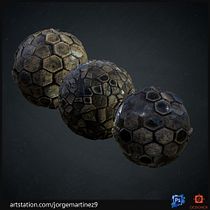 Mi proyecto del curso: Introducción a la creación de texturas con Substance Designer. Un projet de 3D, Modélisation 3D , et Jeux vidéo de jorgealanmartinez - 23.08.2022