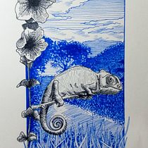 Meu projeto do curso: Ilustração com tinta e bico de pena: registre o mundo natural. Sketching, Drawing, Artistic Drawing, Sketchbook, Ink Illustration, and Naturalistic Illustration project by Bruna Lobo - 08.17.2022