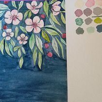 Mi proyecto del curso: Creación de paletas de color con acuarela. Un progetto di Illustrazione tradizionale, Pittura, Pittura ad acquerello, Teoria del colore e Belle arti di lauragaru - 01.09.2022