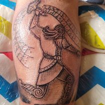 Mi proyecto del curso: Tatuaje para principiantes. Tattoo Design project by Riccardo Osvaldo Salazar Antimilla - 09.20.2022