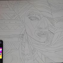 Mi proyecto del curso: Técnicas experimentales de retrato al óleo. Un progetto di Belle arti, Pittura e Pittura ad olio di Lisney Quintero - 25.08.2022