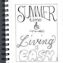My project for course: Creative Doodling and Hand-Lettering for Beginners. Traditional illustration, Lettering, Drawing, H, and Lettering project by Jo R - 08.25.2022