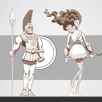My project for course: Introduction to Design of Characters for Animation and Video Games Ein Projekt aus dem Bereich Traditionelle Illustration, Animation, Design von Figuren, Videospiele und Design für Videospiele von Alejandro Valencia - 26.08.2022