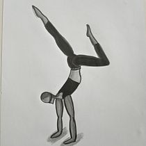 My project for course: Figure Drawing for Beginners. Fine Arts, Sketching, Pencil Drawing, Realistic Drawing, Figure Drawing, and Drawing project by Sandra Patrusca - 08.26.2022
