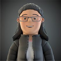 Mi proyecto del curso: Creación de autorretratos en 3D para redes sociales con Cinema 4D Ein Projekt aus dem Bereich 3D, 3-D-Modellierung und Design von 3-D-Figuren von juangel - 17.08.2022