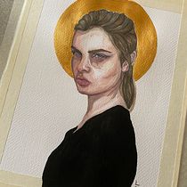 Il mio progetto del corso: Ritratto ad acquerello a partire da una fotografia. Traditional illustration, Watercolor Painting, and Portrait Drawing project by Eleonora Leo Russo - 08.29.2022