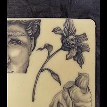 Il mio progetto del corso: Tatuaggio botanico con puntinismo. Traditional illustration, Tattoo Design, and Botanical Illustration project by mendi.valeri - 08.26.2022