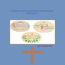 mensajes cristianos Ein Projekt aus dem Bereich Bildende Künste, Malerei, Musterdesign, Malerei mit Acr, l, DIY, Dekoratives Malen und Dekoration von Innenräumen von yenny Valero - 23.08.2022