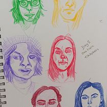 Creative Drawing Techniques for Beginners Project. Un proyecto de Diseño, Ilustración tradicional, Dibujo a lápiz y Dibujo de Caroline - 26.08.2022