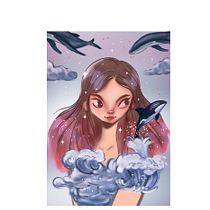 My project for course: Digital Fantasy Portraits with Photoshop. Traditional illustration, Drawing, Digital Illustration, Portrait Drawing, Digital Drawing, and Digital Painting project by Jacqueline wong - 08.24.2022