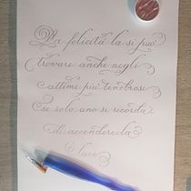 Il mio progetto del corso: Basi ed effetti speciali del corsivo inglese. Projekt z dziedziny  Kaligrafia użytkownika krizia.dagostino - 28.09.2022