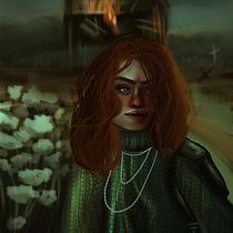 My project for course: Digital Painting of Characters in Photoshop. Un progetto di Character design, Illustrazione digitale, Disegno digitale e Pittura digitale di klaudia.wgrudniupopoludniu - 27.08.2022