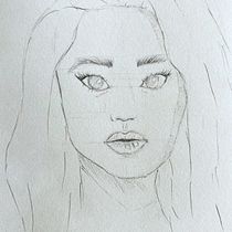 My project for course: Portrait Sketchbooking: Explore the Human Face. Un proyecto de Bocetado, Dibujo, Dibujo de Retrato, Dibujo artístico y Sketchbook de Magdalena Gryczka - 28.08.2022