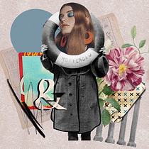 My project for course: Artistic Mixed-media Collages. Colagem, Ilustração digital, Design digital e Ilustração editorial projeto de Kanishka Tripathi - 24.08.2022