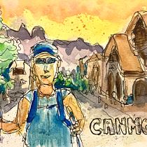 My project for course: Artistic Watercolor Sketching: Dare to Express Your Ideas. Traditional illustration, Sketching, Creativit, Drawing, Watercolor Painting, and Sketchbook project by Brad Salomons - 08.27.2022
