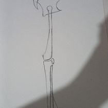 Meu projeto do curso: Desenho anatômico para principiantes. Fine Arts, Sketching, Pencil Drawing, Drawing, Realistic Drawing, and Figure Drawing project by urio - 08.28.2022