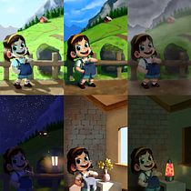 My project for course: Lighting Principles for Digital Painting. Traditional illustration, Digital Illustration, and Digital Painting project by Anuvrat Das - 08.07.2022