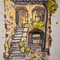 Mi proyecto del curso: Dibujo arquitectónico expresivo con marcadores de colores. Sketching, Drawing, Architectural Illustration, Sketchbook & Ink Illustration project by Sebastián Sosa Sánchez - 08.29.2022
